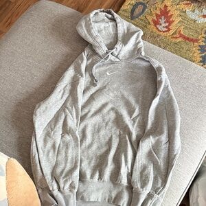 Nike women’s Gray Hoodie Sweatshirt